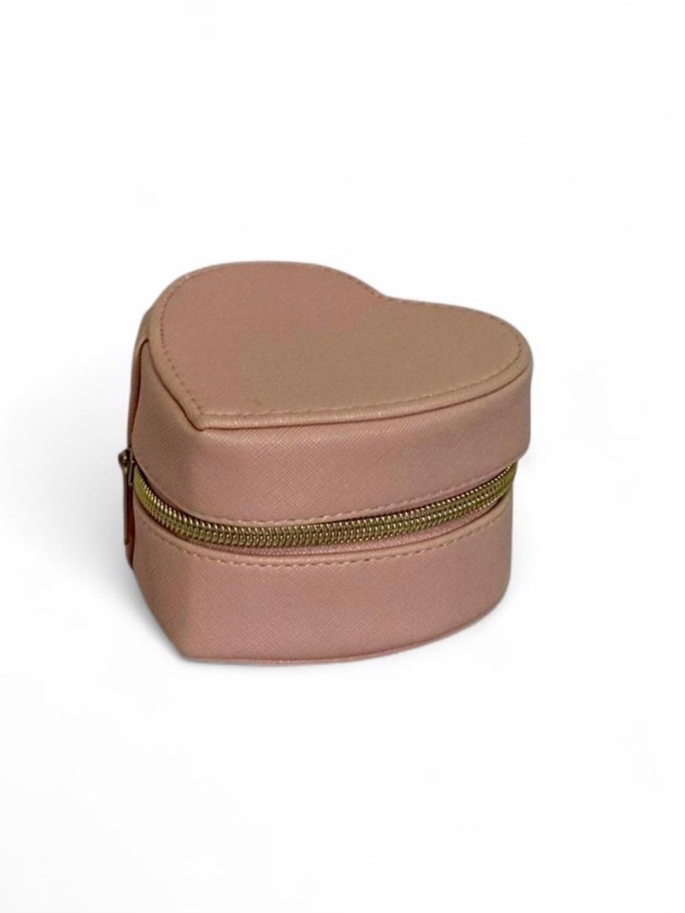 Pink Heart-Shaped Jewelry Box